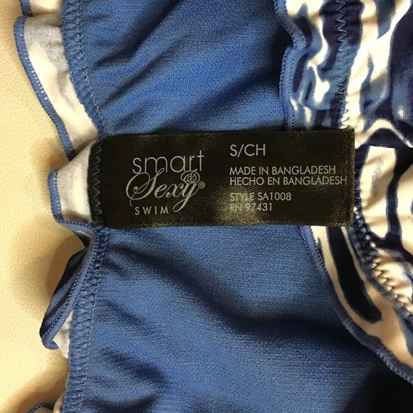 SMART & SEXY "Swim Secret" Convertible 𝟑𝟒𝐁 Push-Up Bikini  🏊  NEW WITH T… - Picture 11 of 15